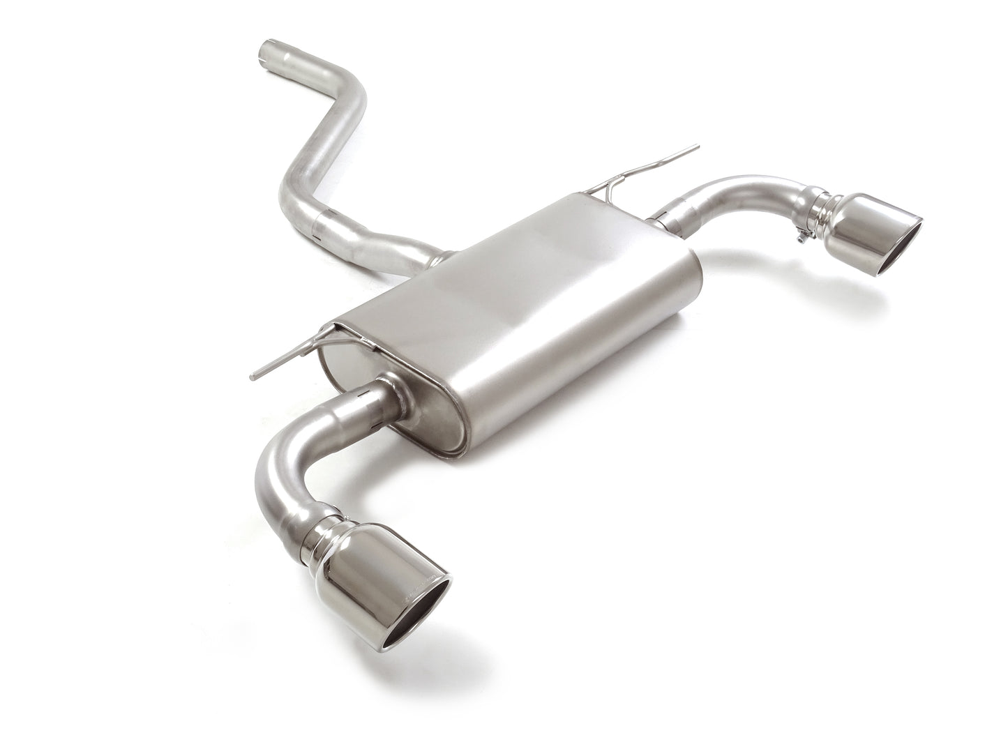 Silencieux arrière duplex Ragazzon en Inox (50.1108.43)