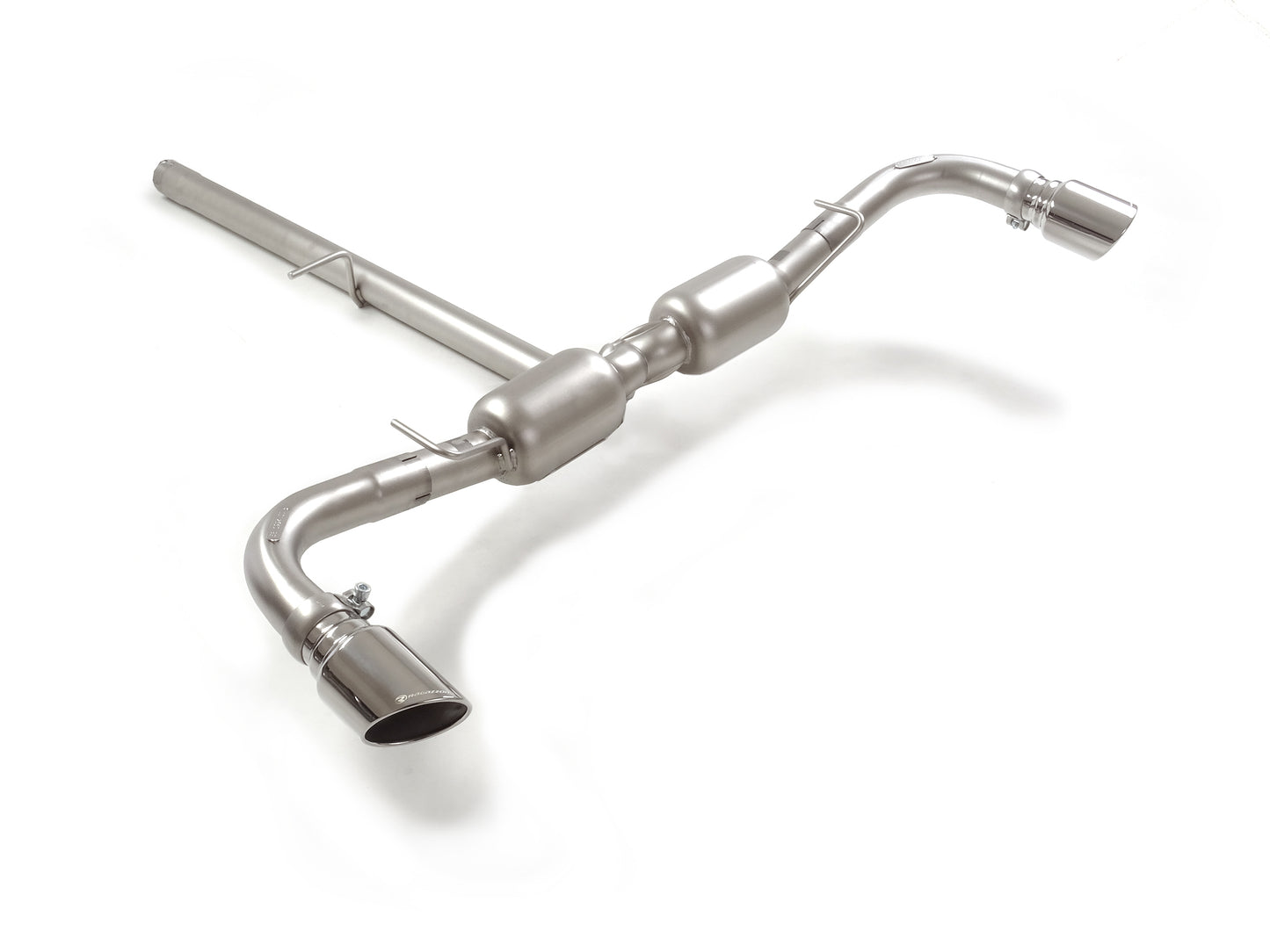 Silencieux arrière duplex Ragazzon en Inox (50.1114.44)