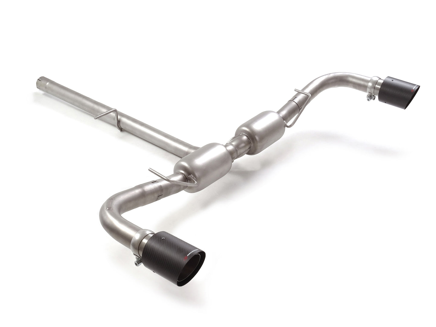 Silencieux arrière duplex Ragazzon en Inox (50.1114.73)