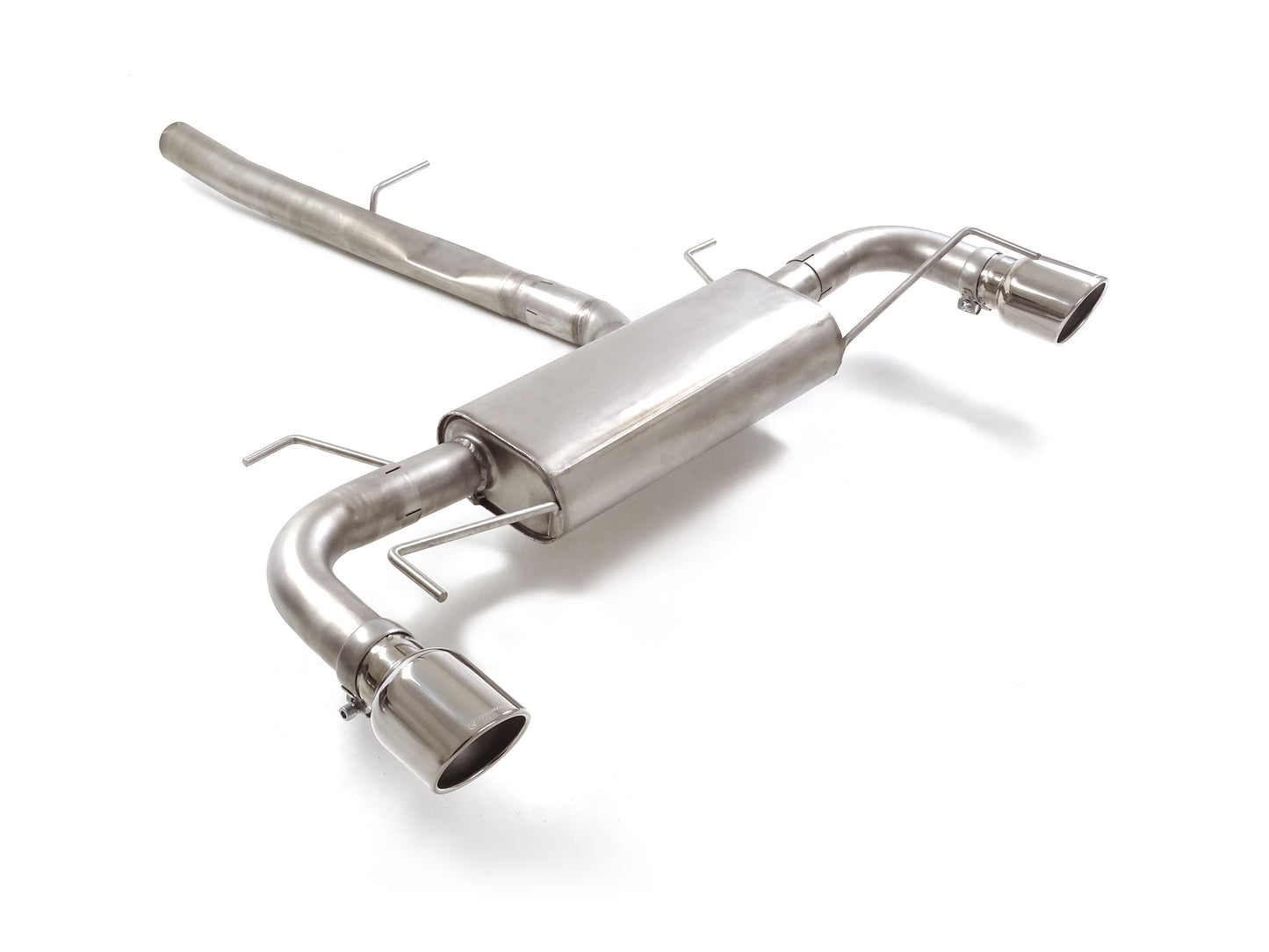 Silencieux arrière duplex Ragazzon en Inox (50.1126.43)