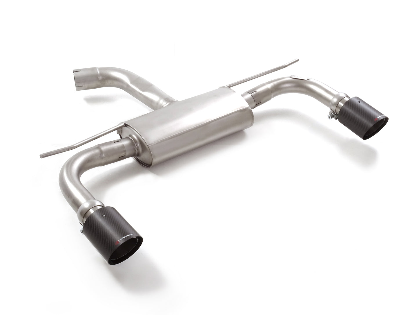 Silencieux arrière duplex Ragazzon en Inox (50.1134.74)