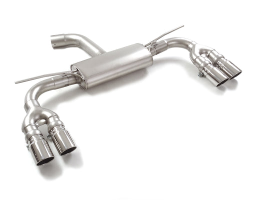 Silencieux arrière duplex Ragazzon en Inox (50.1136.57)