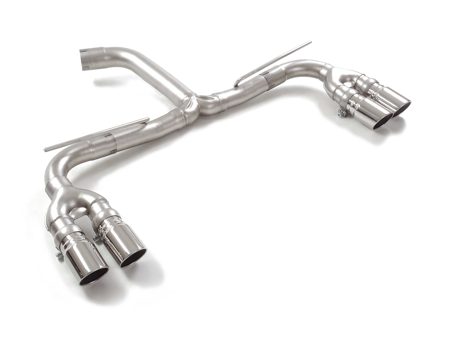 Tube arrière duplex Ragazzon en Inox (50.1137.57)