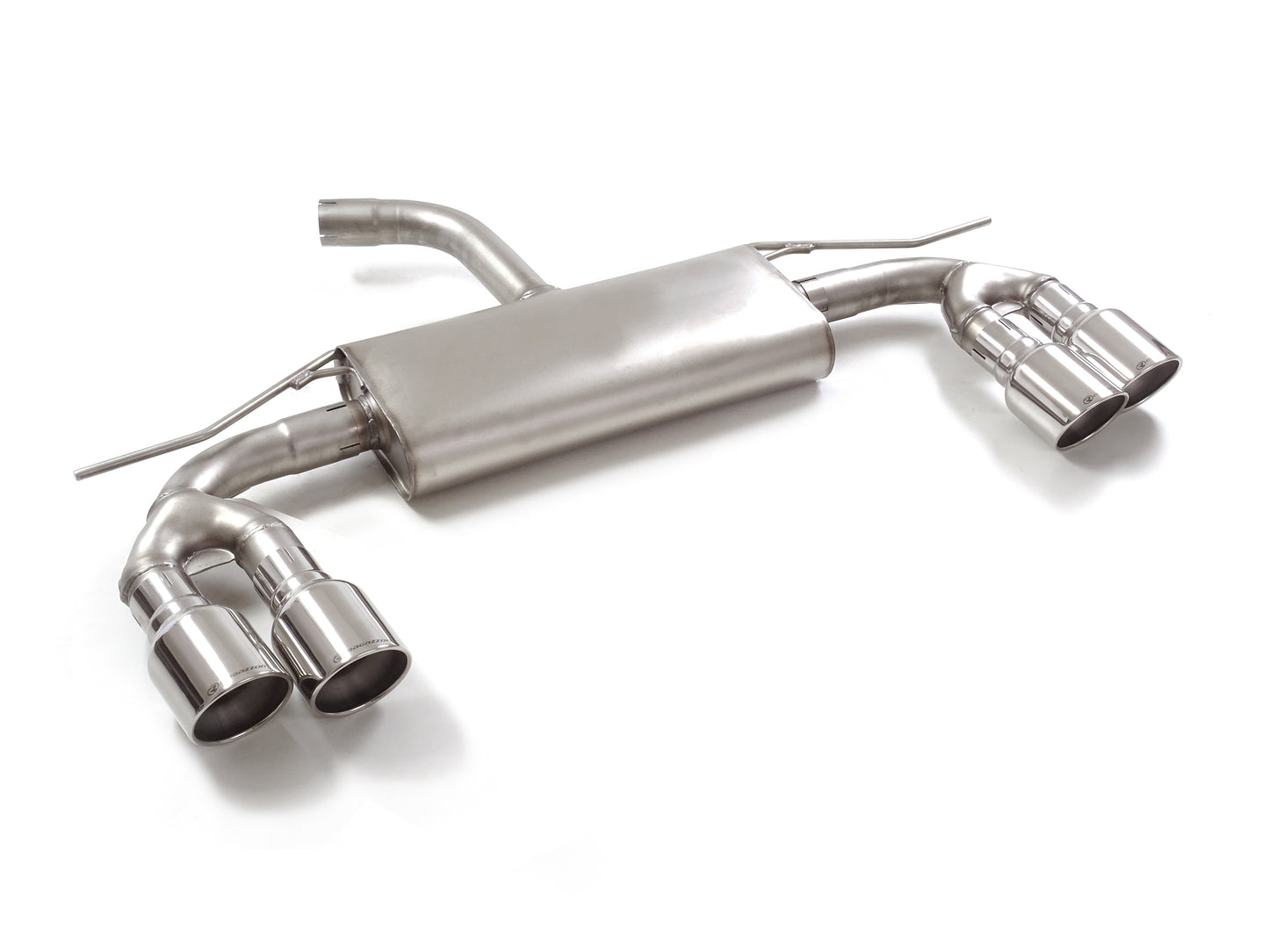 Silencieux arrière duplex Ragazzon en Inox (50.1142.64)