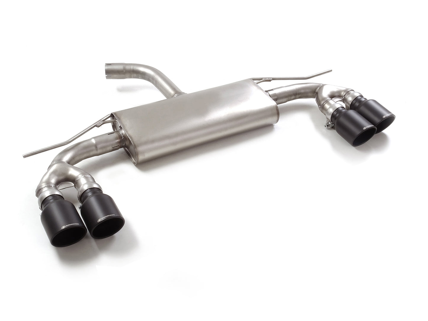 Silencieux arrière duplex Ragazzon en Inox (50.1142.64B)