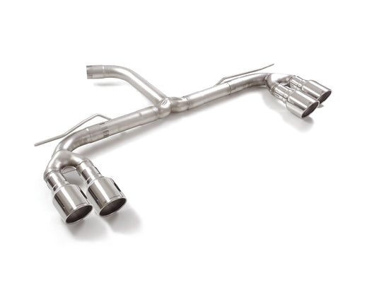 Silencieux arrière duplex Ragazzon en Inox (50.1143.64)