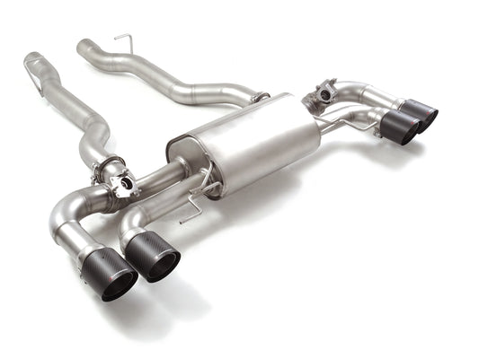 Silencieux arrière duplex Ragazzon en Inox (50.1145.84)