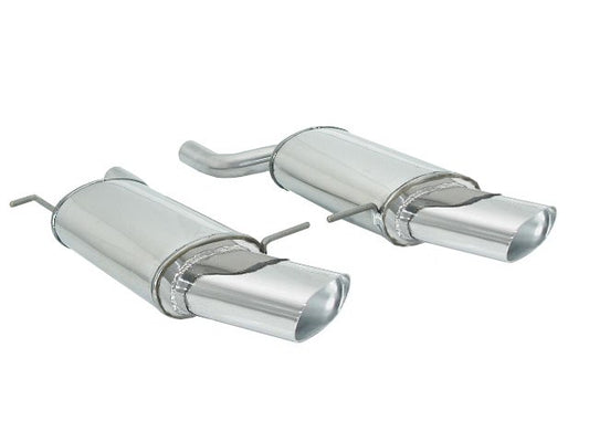 Silencieux arrière duplex Ragazzon en Inox (50.0064.11)