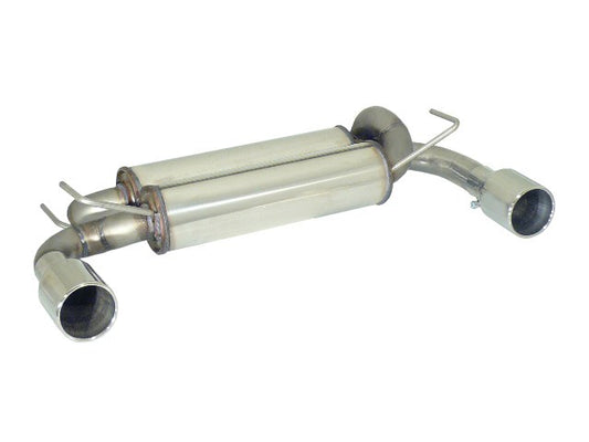 Silencieux arrière duplex Ragazzon en Inox (50.0331.06)