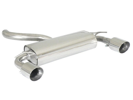 Silencieux arrière duplex Ragazzon en Inox (50.0346.61)