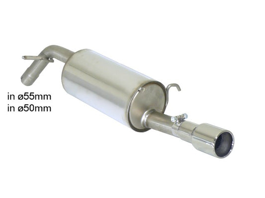 Silencieux arrière Ragazzon en inox (50.0452.05)
