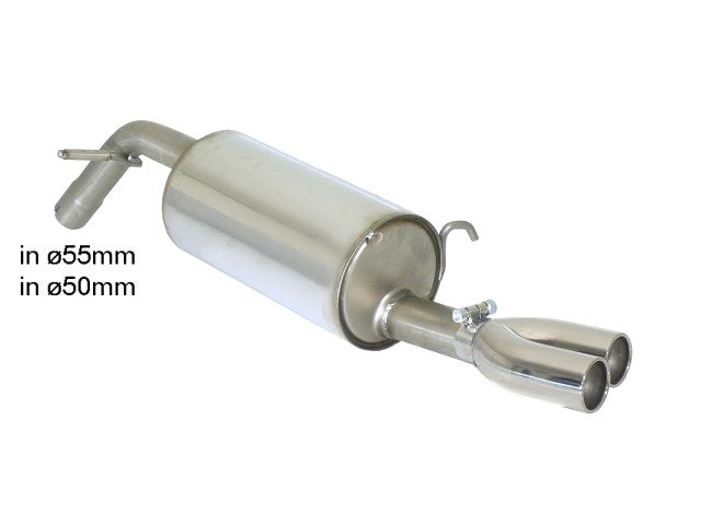 Silencieux arrière Ragazzon en inox (50.0452.25)