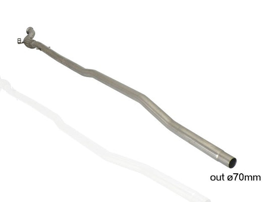 Tube Intermédiaire Ragazzon sans silencieux en Inox avec Flexible (50.0481.80)