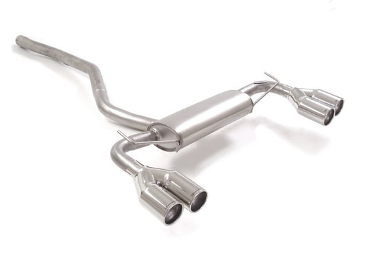 Silencieux arrière duplex Ragazzon en Inox (50.0704.26)