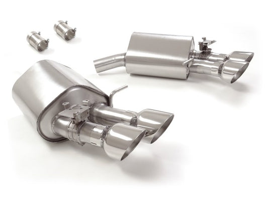 Silencieux arrière duplex Ragazzon en Inox (50.0812.64)