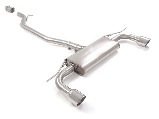 Silencieux arrière duplex Ragazzon en Inox (50.0861.61)