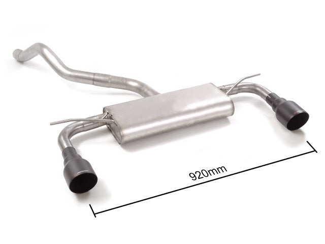 Silencieux arrière duplex Ragazzon en Inox (50.0864.61B)