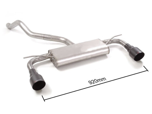 Silencieux arrière duplex Ragazzon en Inox (50.0864.61B)