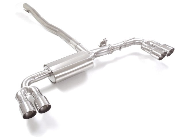 Silencieux arrière duplex Ragazzon en Inox (50.0917.58)