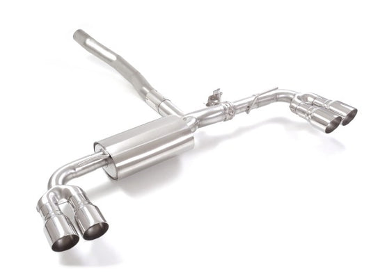 Silencieux arrière duplex Ragazzon en Inox (50.0990.58)