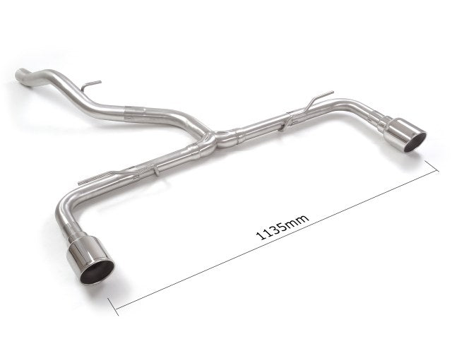 Tube arrière duplex Ragazzon en Inox (50.0994.61)