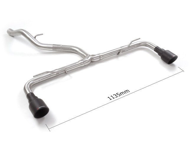 Tube arrière duplex Ragazzon en Inox (50.0994.61B)