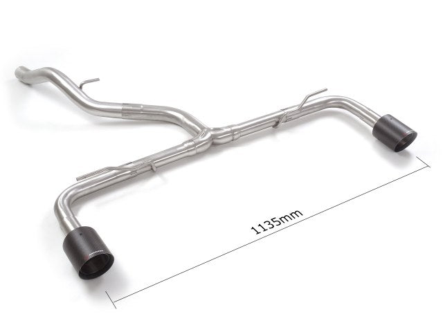 Tube arrière duplex Ragazzon en Inox (50.0994.74)