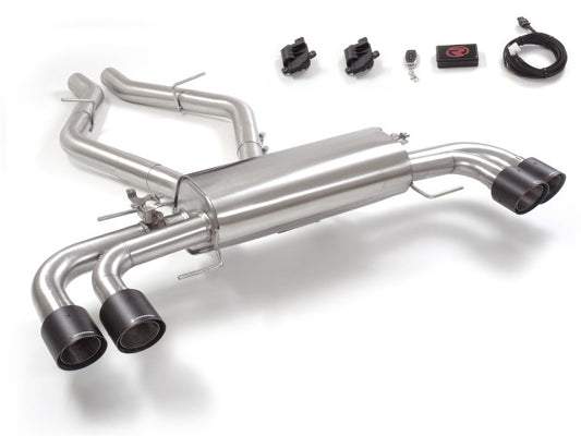 Silencieux arrière duplex Ragazzon en Inox (50.0736.74)