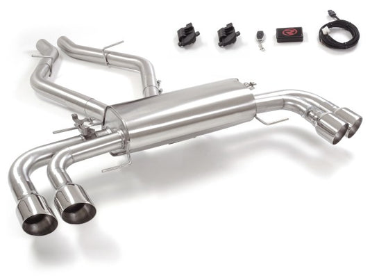 Silencieux arrière duplex Ragazzon en Inox (50.0787.64)