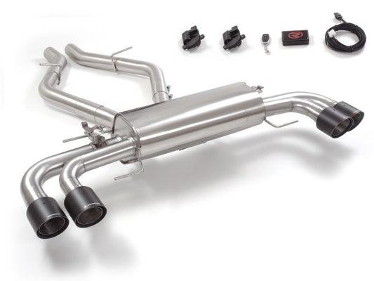 Silencieux arrière duplex Ragazzon en Inox (50.0787.84)