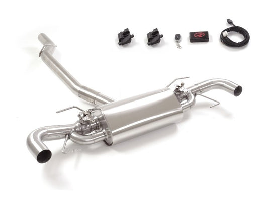 Silencieux arrière duplex Ragazzon en Inox (50.0793.40)