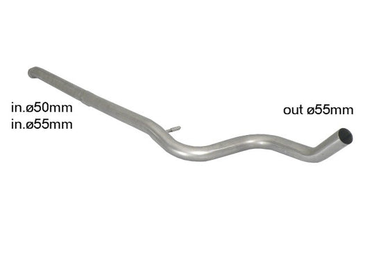 Tube Intermédiaire Ragazzon sans silencieux en Inox (55.0369.00)