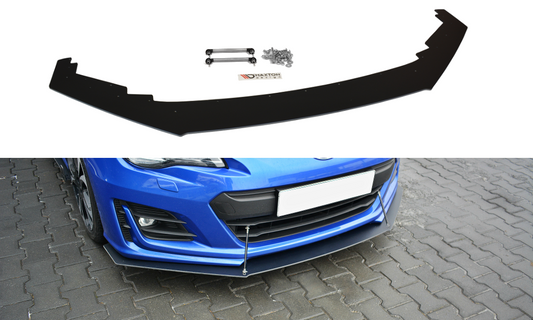 LAME DU PARE-CHOCS AVANT / SPLITTER V.1 SUBARU BRZ FACELIFT  SU-BRZ-1F-CNC-FD1A