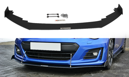 LAME DU PARE-CHOCS AVANT / SPLITTER V.3 SUBARU BRZ FACELIFT  SU-BRZ-1F-CNC-FD3A
