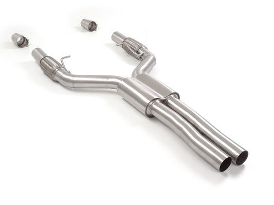 Silencieux intermédiaire Ragazzon en inox (57.0118.00)