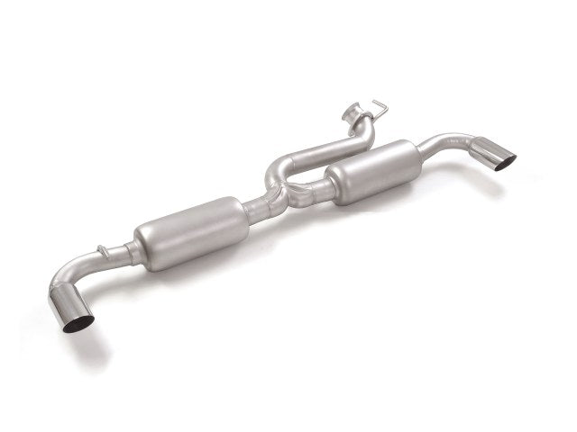 Silencieux arrière duplex Ragazzon en Inox (58.0536.56)