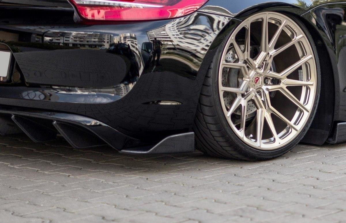 LAME DU PARE CHOCS ARRIERE Porsche Cayman Mk2 981C PO-CA-981-FRSD1FP