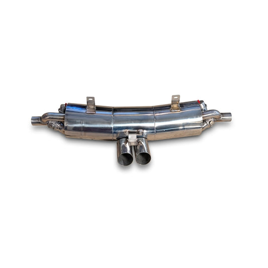 Silencieux sport à valves + sortie double SCART SCA 986 3 2 VI