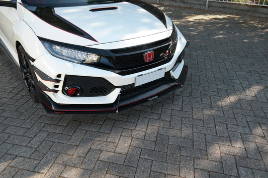 SPORT LAME DU PARE-CHOCS AVANT V.1 HONDA CIVIC X TYPE R HO-CI-10-TYPE-R-CNC-FD1A