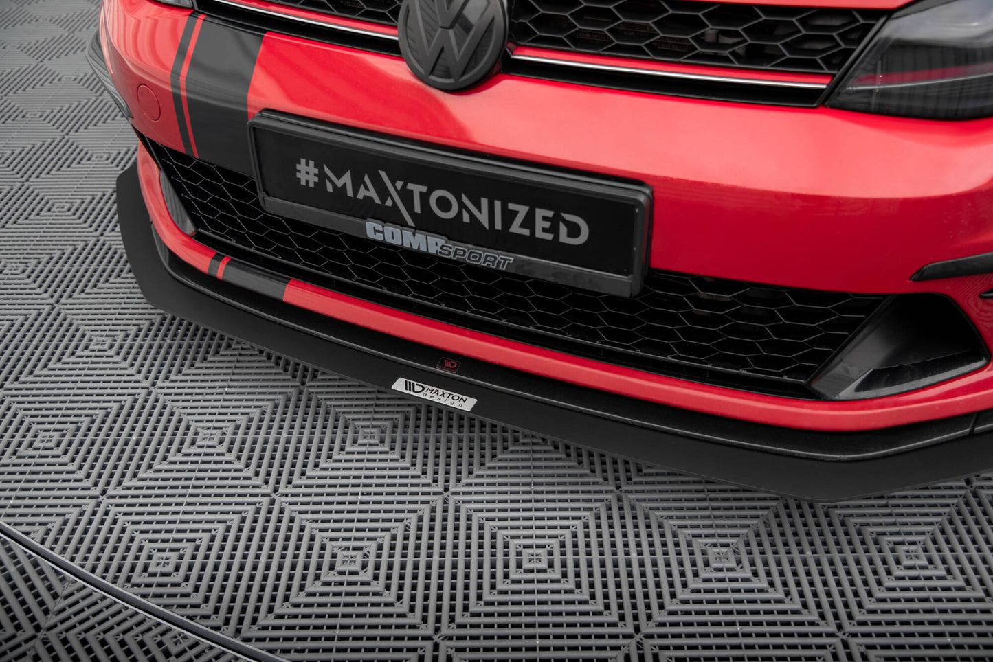 SPORT LAME DU PARE-CHOCS AVANT VW GOLF VII GTI CLUBSPORT VW-GO-7-GTI-CS-CNC-FD1A