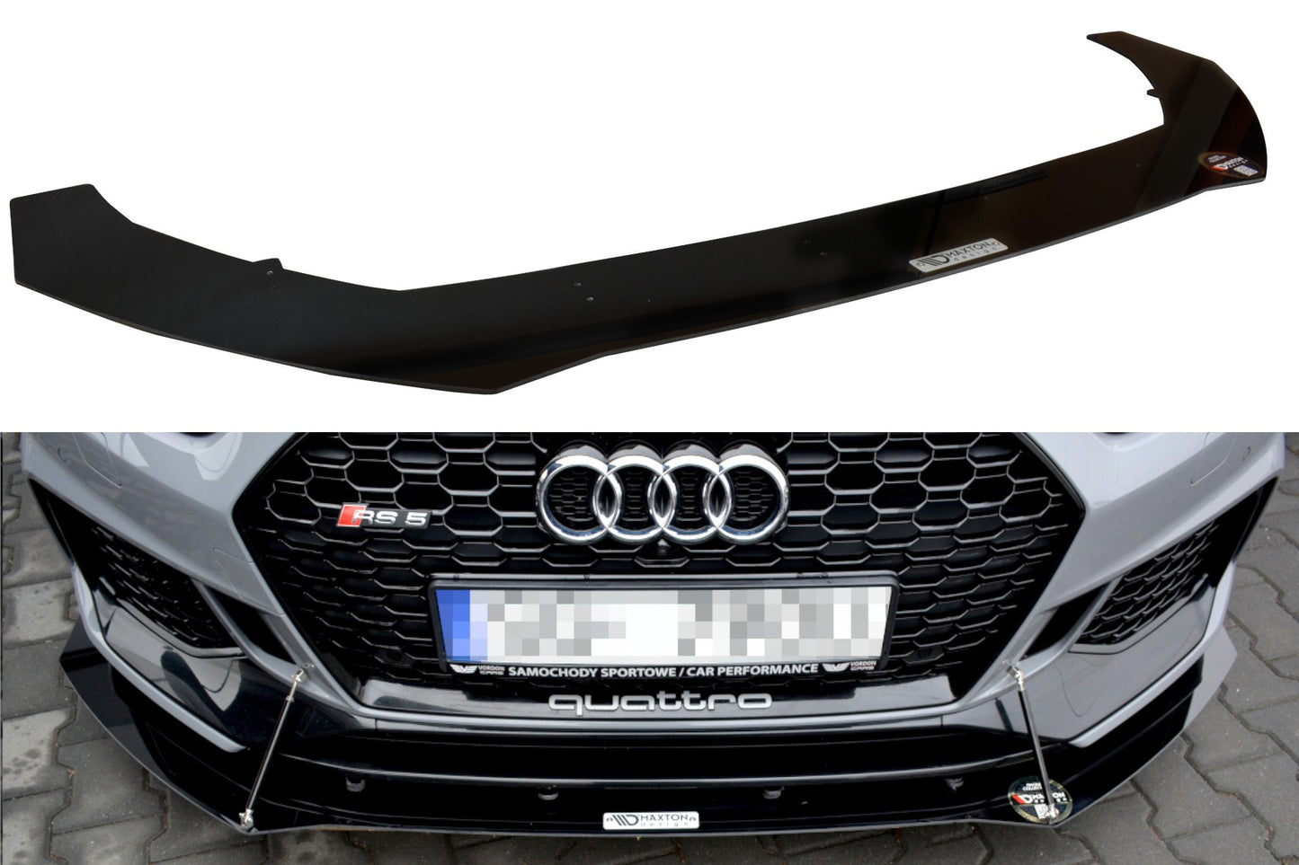 Sport Lame Du Pare-Chocs Avant V.1 Audi RS5 F5 Coupe / Sportback AU-RS5-2-CNC-FD1A
