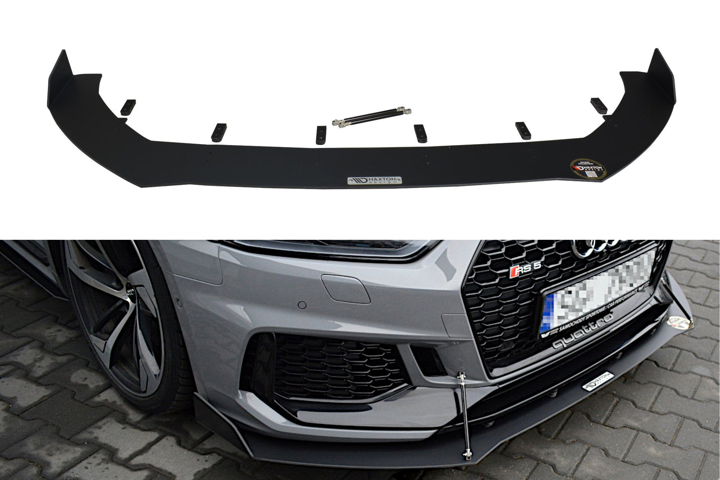 Sport Lame Du Pare-Chocs Avant V.2 Audi RS5 F5 Coupe / Sportback AU-RS5-2-CNC-FD2A