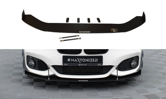 SPORT LAME DU PARE-CHOCS AVANT V.2 BMW 1 F20/F21 M-Power FACELIFT BM-1-F20F-M-CNC-FD2A