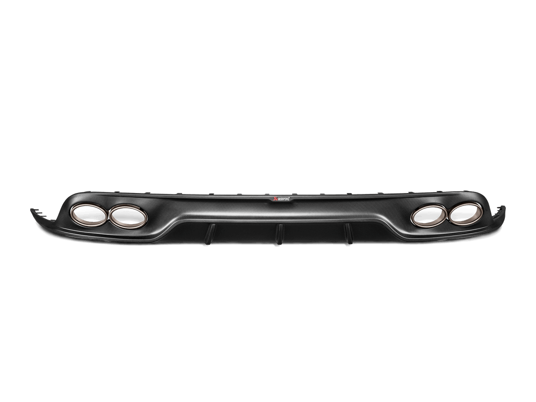 Diffuseur en carbone mat Akrapovic DI-PO/CA/4/M