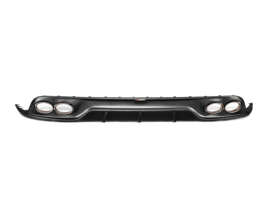 Diffuseur en carbone mat Akrapovic DI-PO/CA/4/M