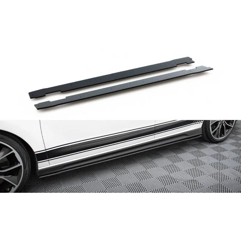 Sports Durabilité Rajouts Des Bas De Caisse V.1 Hyundai I30 N Mk3 / Mk3 FL Hatchback / Fastback HYI303NCNC-SD2BRB