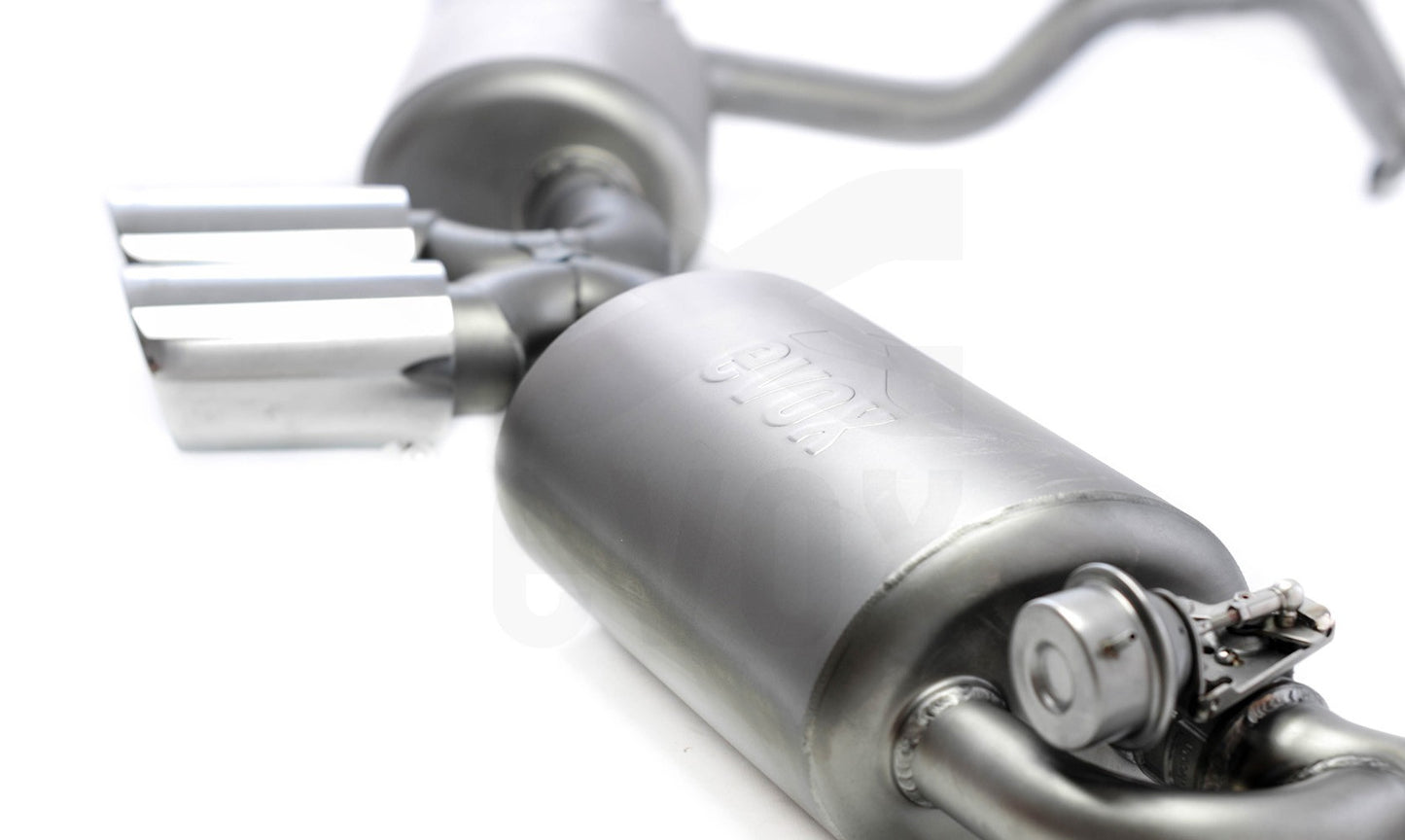 EVOX Silencieux ValveTronic Porsche Cayman 987 MKI Inox Chrome