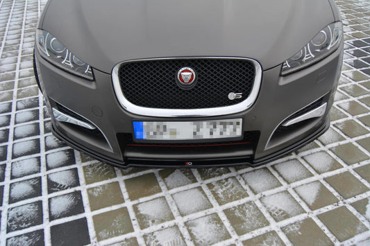 LAME DU PARE-CHOCS AVANT / SPLITTER JAGUAR XF (X250) MK1 SPORTBRAKE S-PACK JA-XFS-1F-SB-FD1G