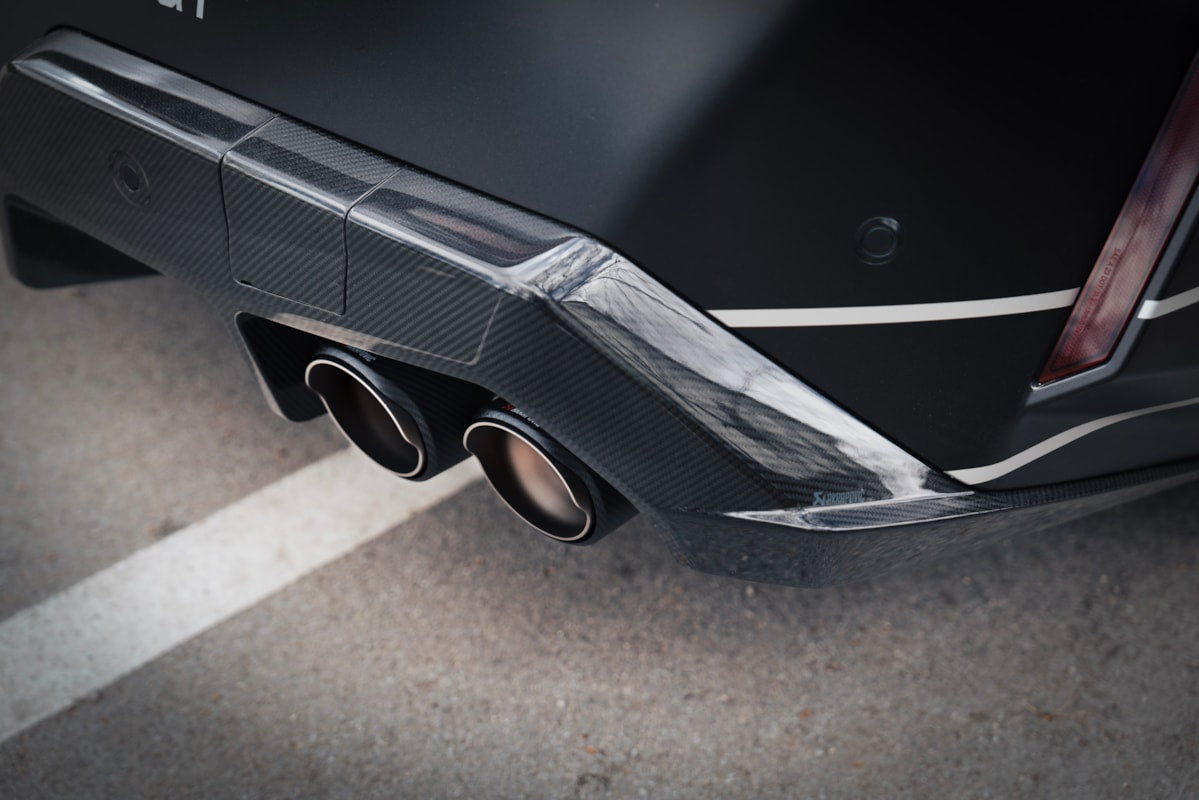 Embouts en carbone Akrapovic TP-CT/78