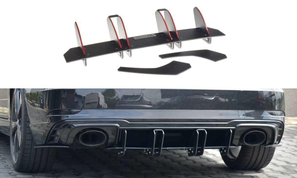 Diffuseur Arriere V.2 Audi RS3 8V FL Sportback AU-RS3-8VF-CNC-RS2A